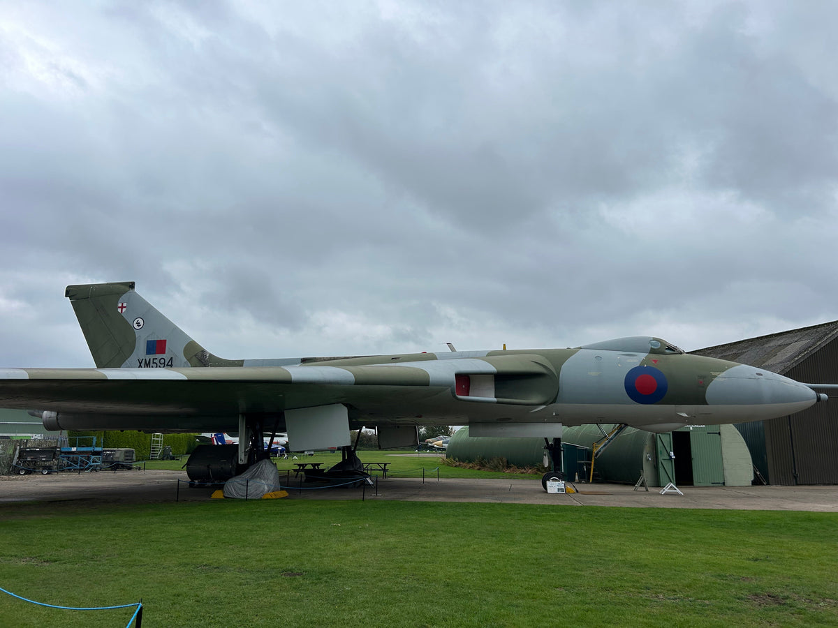A Vulcan Bomber, Two Old RAF Boys and a Teacake