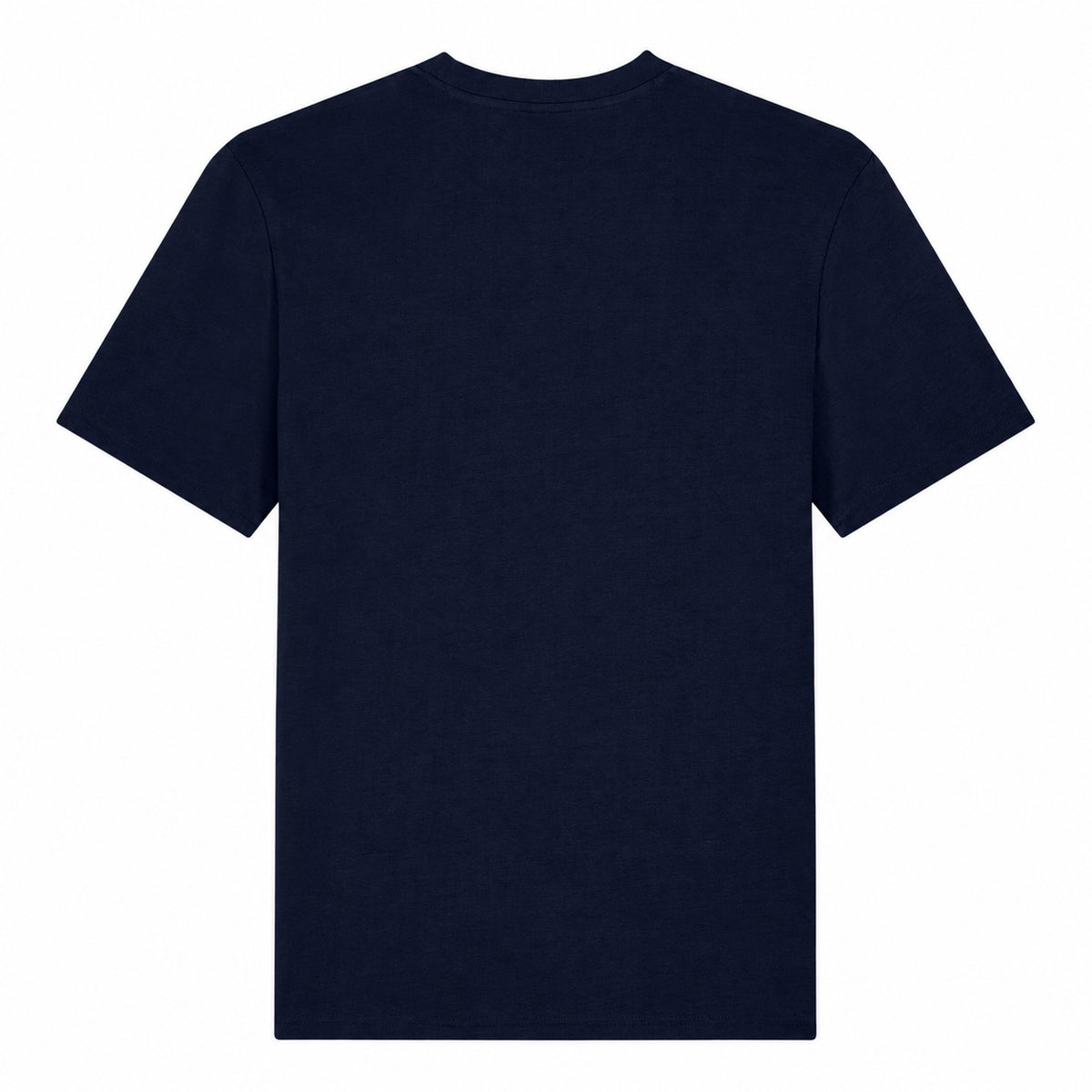 Rear view of the Sauce & Brown Atlantic navy t-shirt.