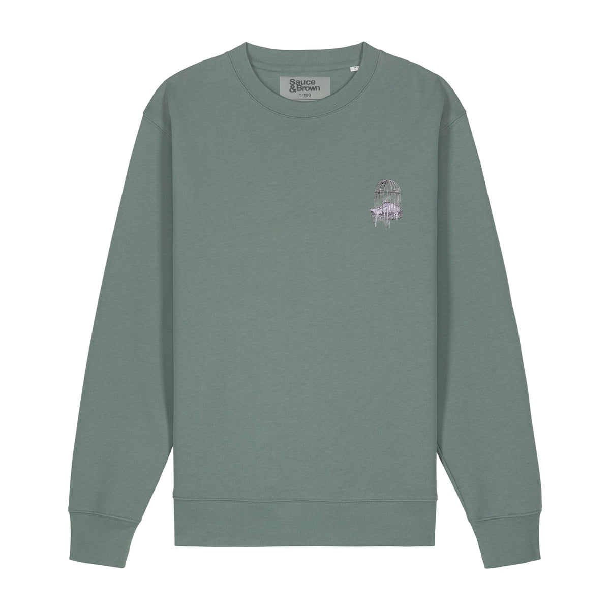 Pitch Crewneck Sweater — Green