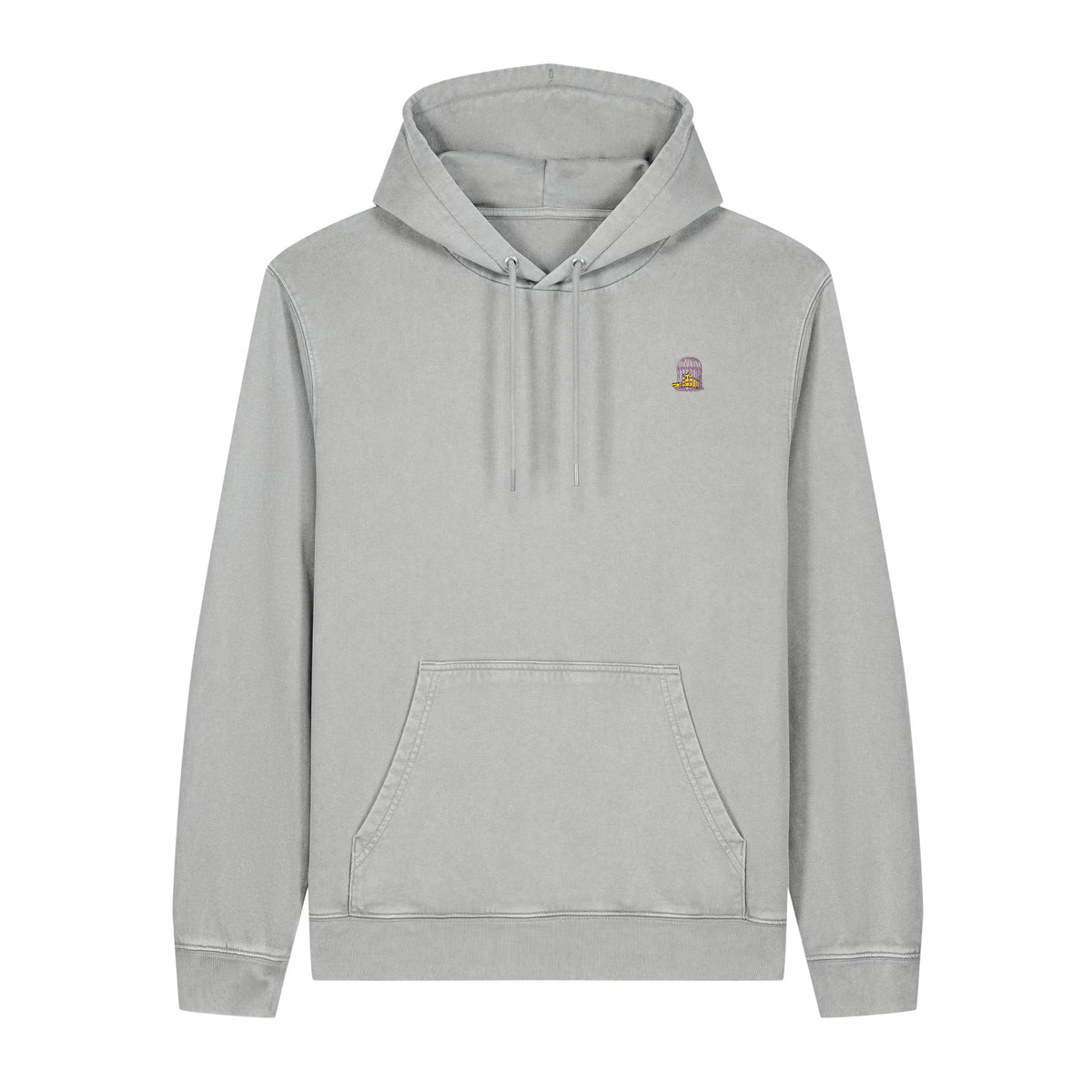 Ash Hoodie — Vintage Washed Grey