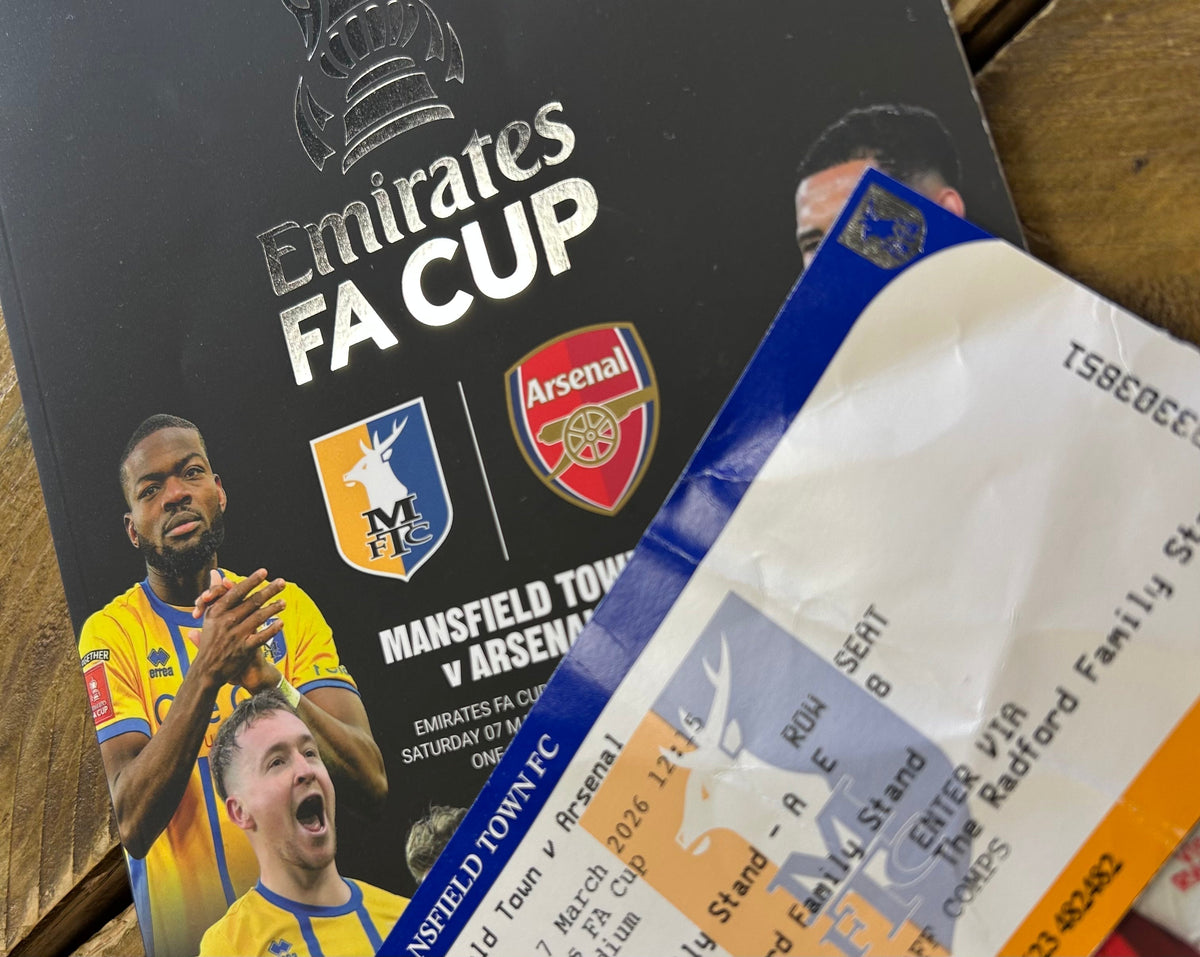 The FA Cup - Mansfield Town v Arsenal - Dad & Daughter experience