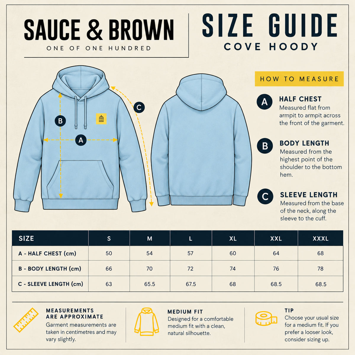 Cove Hoody — Powder Blue