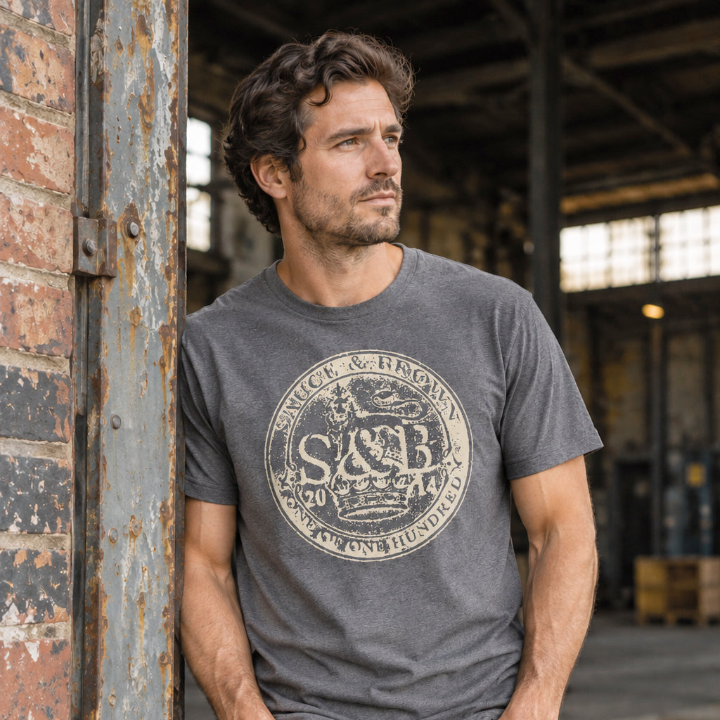 Re-Coin T-Shirt - Heather Black