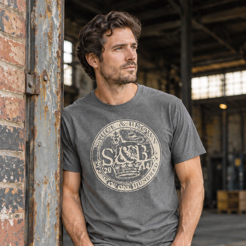 Re-Coin T-Shirt - Heather Black