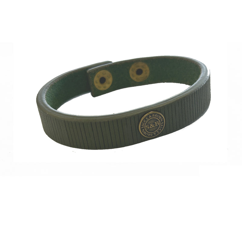 Khaki Leather Band