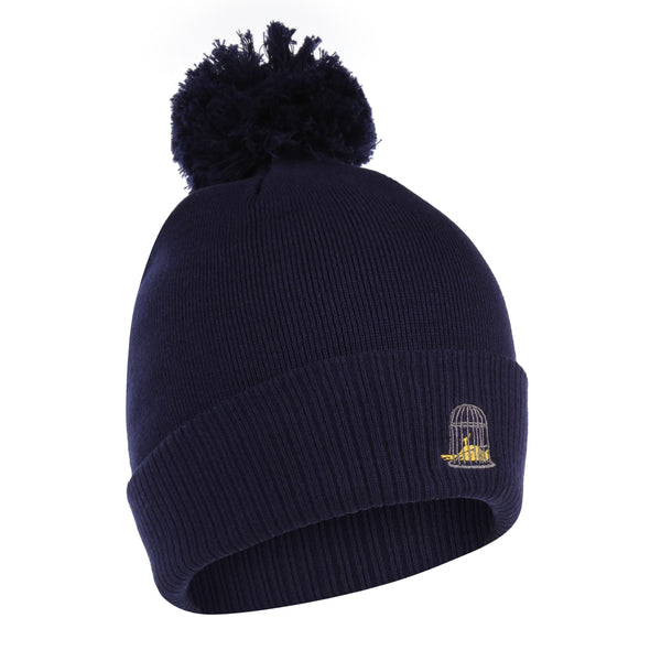 Navy Birdcage Bobble